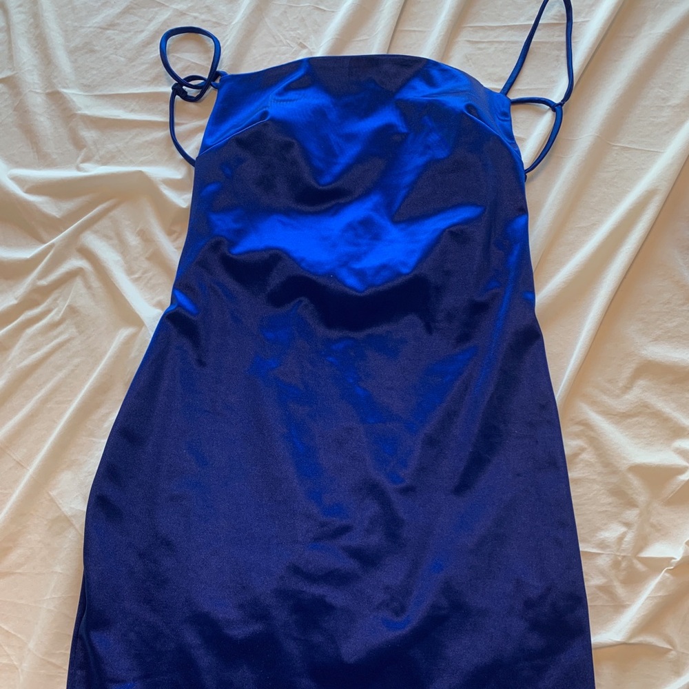 Blue Fashion Nova Dress